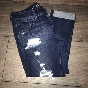 American eagle crop jeans